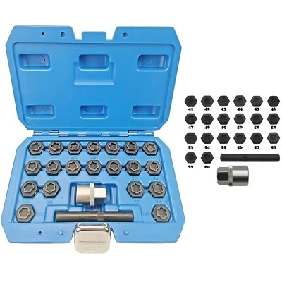 22-tlg BMW Felgenschloss Radbolzen Knacker Demontage Werkzeug Schlüssel Satz DHL - Bild 1 von 4