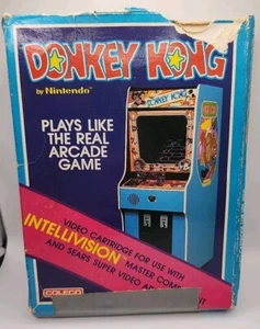 Donkey Kong (Box, 2 Handbücher und Spiel) (Intellivision, 1982) - Bild 1 von 10