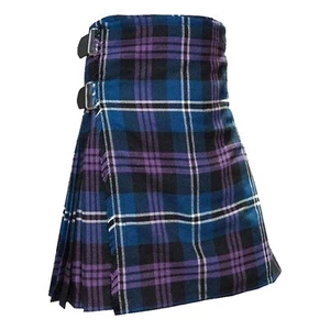 Scottish Traditional Heritage of Scotland 8 Yard Tartan Kilt Herren Handarbeit Kilt - Bild 1 von 3
