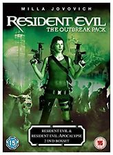 Resident Evil 1 And 2 [DVD], , Used; Good DVD