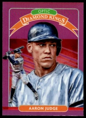 2021 PANINI DIAMOND KINGS PURPE Aaron Judge New York Yankees #30 R26 - Image 1 of 2
