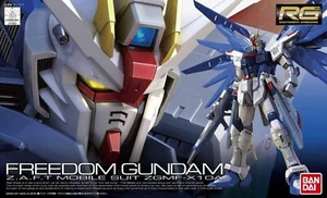 BANDAI RG 1/144 Freedom Gundam ZGMF-X10A Plastic Model Kit Gundam SEED - Picture 1 of 3