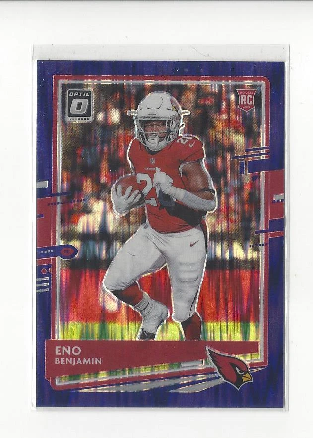 2020 Donruss Optic Football Purple Shock Prizm Rookie Card Singles - You Choose - Image 1 of 1