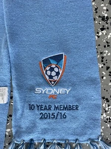 🔥2015/16 10 YEAR MEMBER - SYDNEY FC SCARF 🔥 - Bild 1 von 2