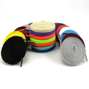 Cordones planos para zapatos, cordones para zapatillas deportivas, cordones deportivos al por mayor cuerda para zapatos - Imagen 1 de 39