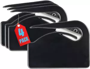 Letter Opener, Envelope Opener Slitter Concealed Blade, Black 4 Pack - Picture 1 of 12