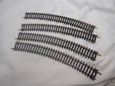 Set of 8 Atlas HO Scale Curved Track About 10" Long 18" R Snap Track You get 8!! - Image 1 of 2