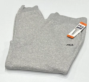 Fila Women's Heavyweight Fleece Joggers, HR Gray 2XL - Picture 1 of 9