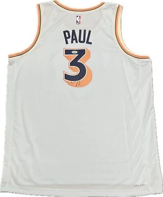 克里斯保罗签名球衣 PSA/DNA 圣安东尼奥马刺队亲笔签名 — 第 1/2 张图片