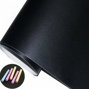 Pizarra adhesiva fácil de limpiar con tiza 45*200 cm perfecta para niños - Imagen 1 de 7