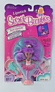 Muñeca Vintage Bellezas Secretas LABIAL Hasbro Ramo Violeta AA Raro - Imagen 1 de 6