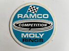 Original Vintage Nos Ramco Competition Moly Rings Sticker ~4? (3U)