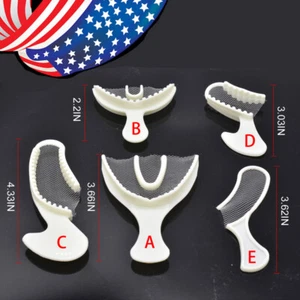 50 Stück Dental Einweg Abform-Bissregistrierungsschalen dreifach 5 Größen - Bild 1 von 10