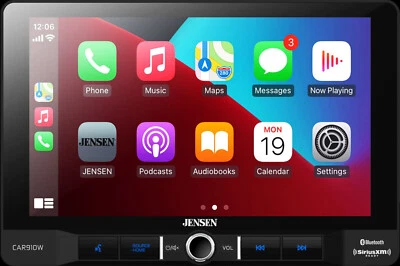 Jensen CAR910W 9" Touchscreen Multimedia CarPlay Android Devices Ready Receiver - Image 1 of 4