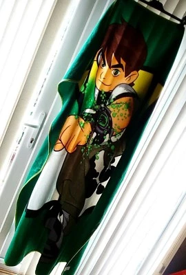 NICE ZAP OFFICIAL BEN 10 SOFT POLYESTER FLEECE BLANKET, NEW - Image 1 of 3
