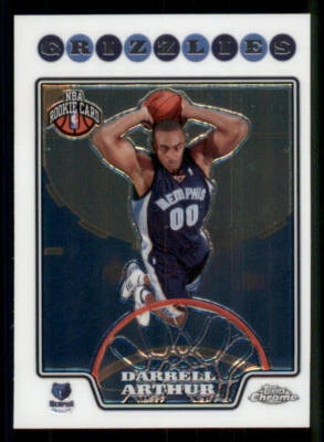 2008-09 Topps Chrome #220 Darrell Arthur RC - Image 1 of 2