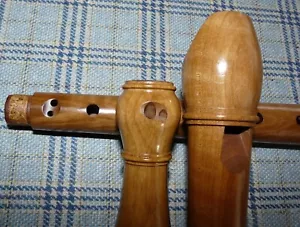 Beautiful FEHR alto recorder, Baroque fingering, 2 x double holes, sonorous! - Picture 1 of 6