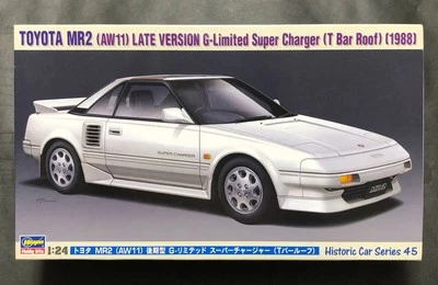 Hasegawa 1/24 Toyota Mr2 Aw11 Late G-Limited Supercharger T-Bar Roof Mr-2 - Image 1 of 2