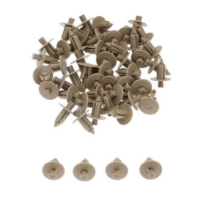 Clip de sujeción de plástico para panel de moldura de puerta de coche de 50 piezas 39964090 para Volvo S80 1998-2006 Foto 1 de 4