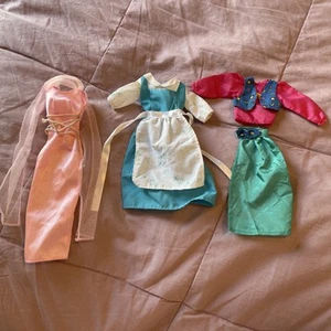 90’s Disney Princess Barbie Doll Clothes Lot - Meg, Belle, Esmeralda - Picture 1 of 13
