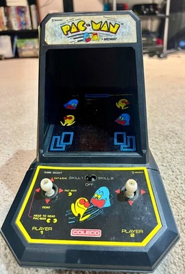 Videojuego de mesa COLECO Mini Arcade PAC-MAN 1981 vintage - probado y funciona Foto 1 de 3