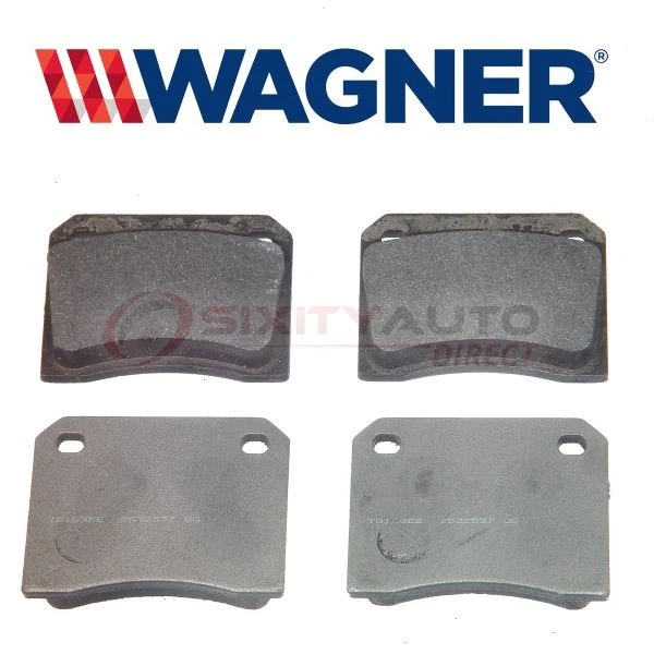 Wagner Brake Rear Disc Brake Pad Set for 1971-1974 DeTomaso Pantera - yo - Изображение 1 из 4