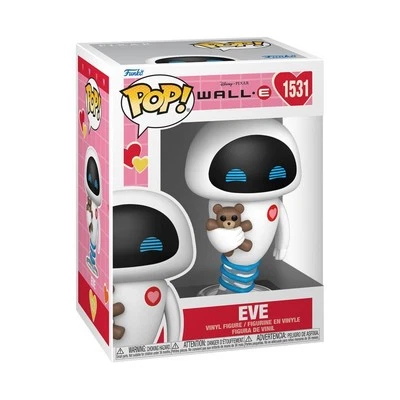 Funko POP Disney Wall-E Eve Valentine #1531 Vinyl Figure - image 1 of 2
