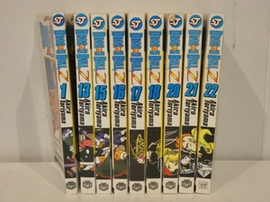 Dragon Ball Z Manga Lot 9 Books 1 13 15-18 20-22 English Toriyama - Picture 1 of 13