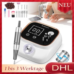 Profi Nagelfräser Elektrisch Nagelfeile Set Pediküre Maniküre Nail Art 45000 RPM - Bild 1 von 12