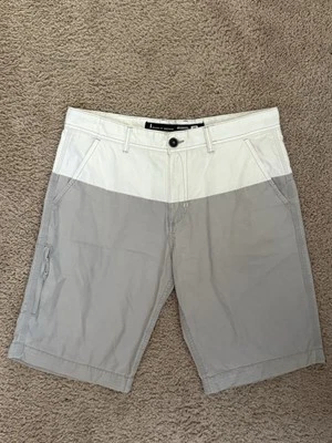 JEANS BY BUFFALO SHORT WHITE / GRAY SUMMER SPRING FALL - Image 1 of 4