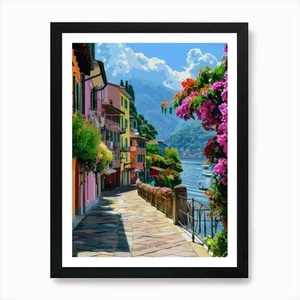 Generate Beautiful Vibrant And Mode Gerahmtes Wandbild Poster Leinwanddruck Bild - Bild 1 von 4