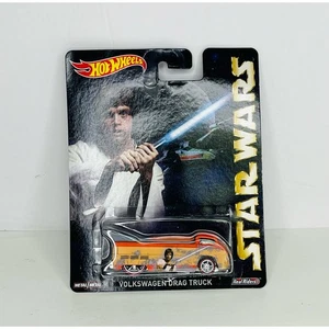 Hot Wheels Star Wars Luke Skywalker Volkswagen Drag Truck Real Riders NEW - Picture 1 of 6