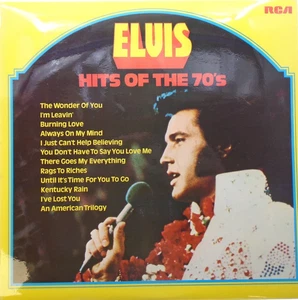 VINYL LP - Elvis Hits Of The 70s - 1974 - LPL1 7527 - Picture 1 of 4