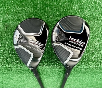 Tour Edge EXOTICS C721 4/22° & 5/25° Hybrid Set, Regular-Flex KBS 70, MRH  NICE! - Image 1 of 4