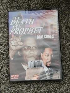 THE DEATH OF A PROPHET: MALCOM X - (DVD) - MORGAN FREEMAN - NEW - Bild 1 von 2