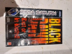 Sega Saturn Black Dawn With Manual