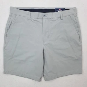 Vineyard Vines On The Go Shorts Herren 32 grau Performance Golf Chino Stretch - Bild 1 von 11