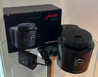 Jura WLAN Cool Control with Stainless Steel Container 0.6 L Black Milk Container - Image 1 of 2