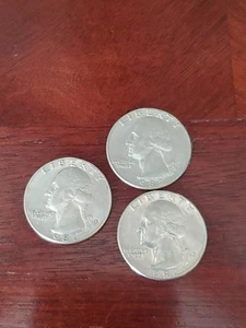 Lot Of QUARTERS Coin 1981 D & 1982 D  United States Coin Money Washington  - Bild 1 von 12