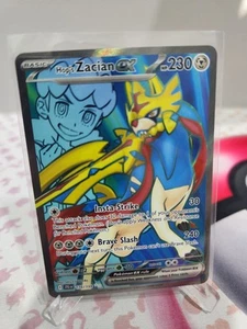 Juego de cartas coleccionables Pokémon - Hop's Zacian ex 176/159 - Viaje juntos - Arte completo - Casi nuevo/muy bueno - Imagen 1 de 2