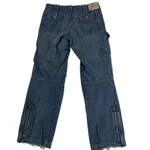 Armani Jeans Y2K Baggy Cargo Denim Made in Romania / 36 x30 - Picture 1 of 11