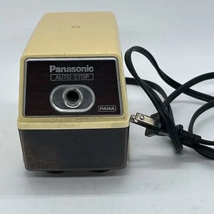 Vintage Panasonic KP-100 Electric Pencil Sharpener With Auto Stop. Tested, Works - Picture 1 of 3