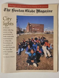 Boston Globe Magazine - 16. November 1997 - Boston Housing Projects & Youth Cover - Bild 1 von 3