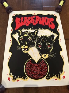 Black Pumas Concert Poster ACL 2023 Artist Edition 17/70 - Picture 1 of 7