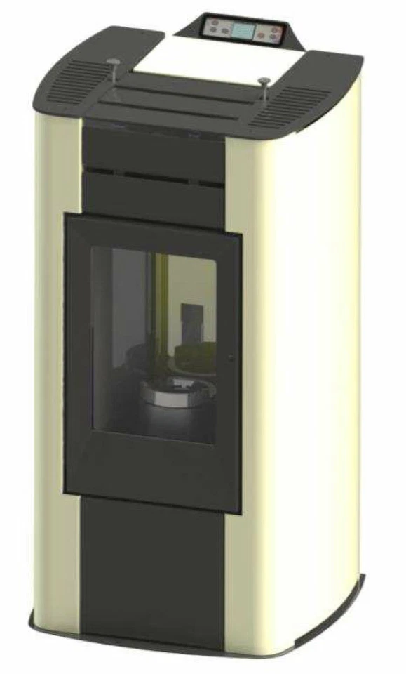 STUFA A PELLET ANSELMO COLA TERMO VIOLA PLUS 22 kw AVORIO TERMOSTUFA IDRO FOCUS - Immagine 1 di 1