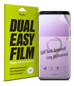 Samsung Galaxy S9 Screen Protector Ringke® [Dual Easy Film] Clear Film [2pcs] - Picture 1 of 11