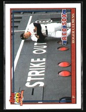 Roger Clemens 1991 Topps #530 Baseball Card