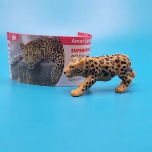 Yowie Amur Leopard Sammelfigur Figur Tiere Superkräfte Sammlung - Bild 1 von 8