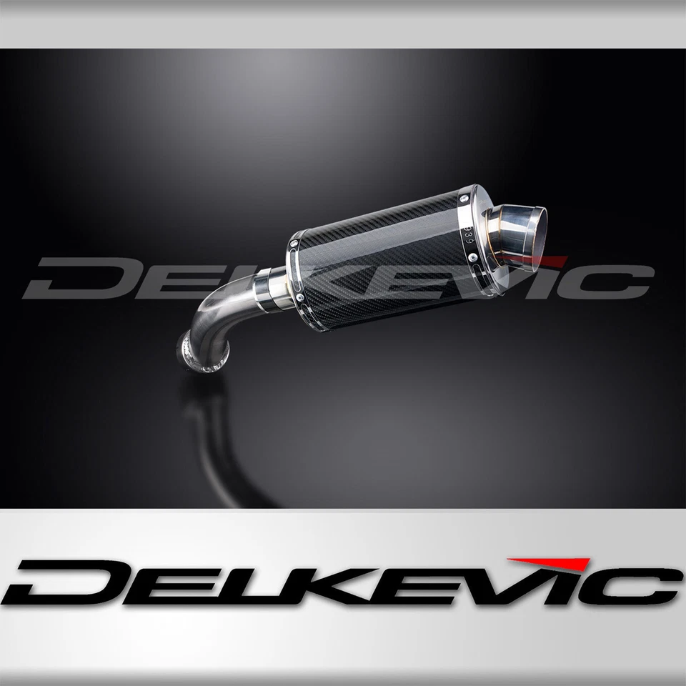 Kit silenciador escape carbono ovalado 9" deslizable BMW R1200GS 2008-2012 Foto 1 de 4