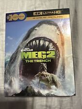 Meg 2 The Trench 4k Ultra HD + Digital w / Slipcover Brand New!!!